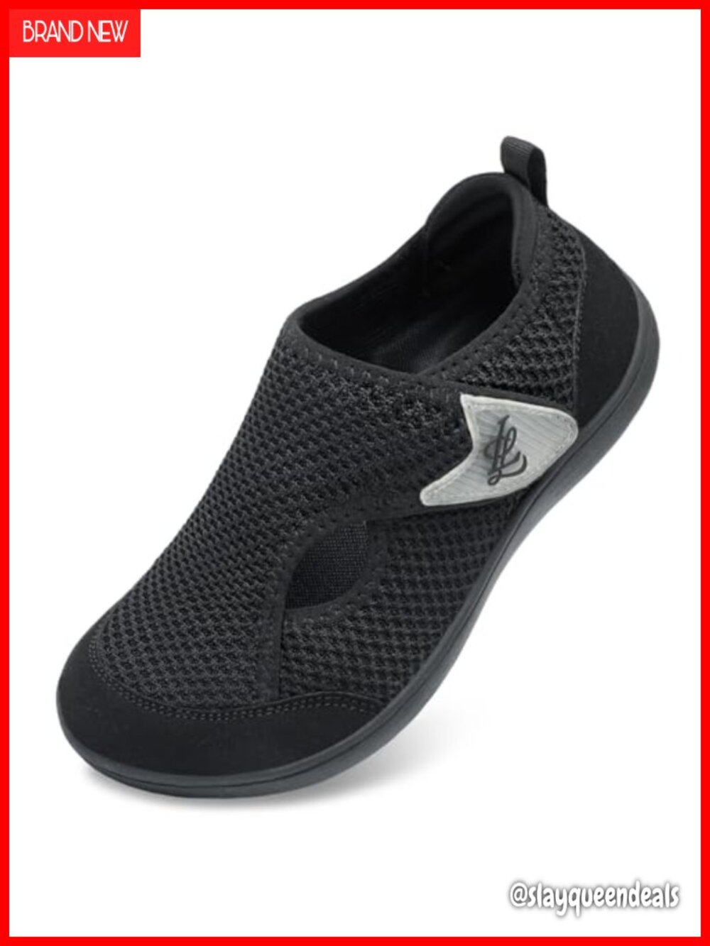 Wide Toe Box Diabetic Walking Shoes Zero Drop Barefoot Sneakers Adjustable